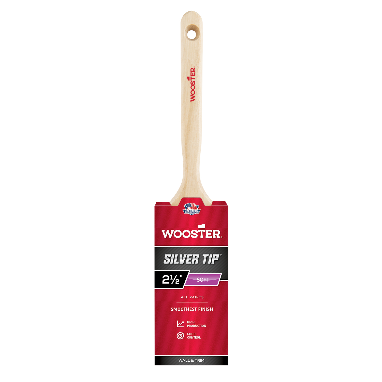 Wooster Silver Tip 2-1/2 in. Flat Paint Brush - Mycitystee