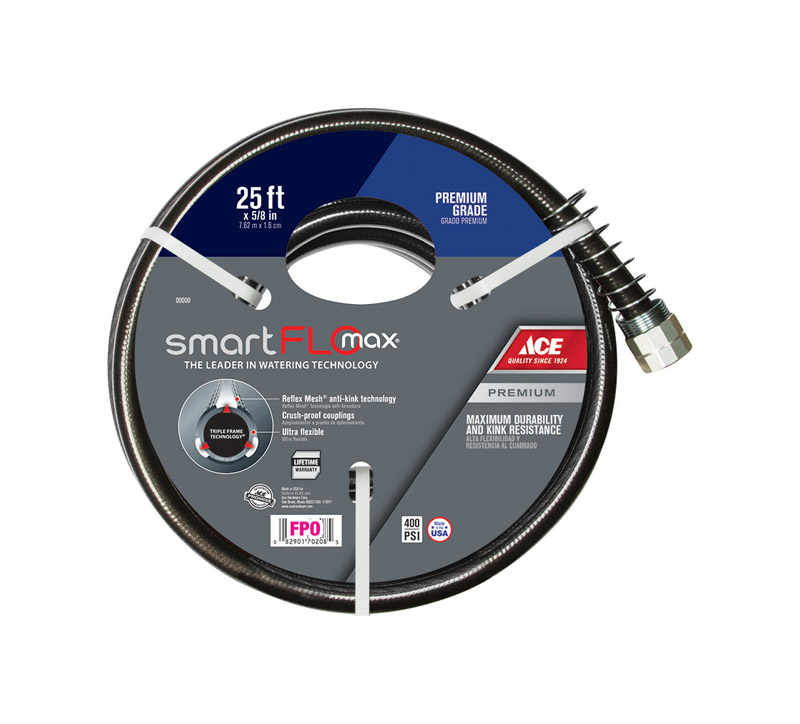 Ace SmartFLO 5/8 in. D X 25 ft. L Premium Grade Garden Hose - Mycitystee