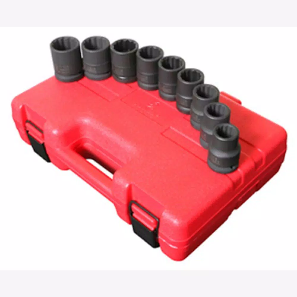 SUNEX TOOLS 3/4 in. Drive 12-Point SAE Thin Wall Impact Socket Set and#8211; XDC Depot - Mycitystee