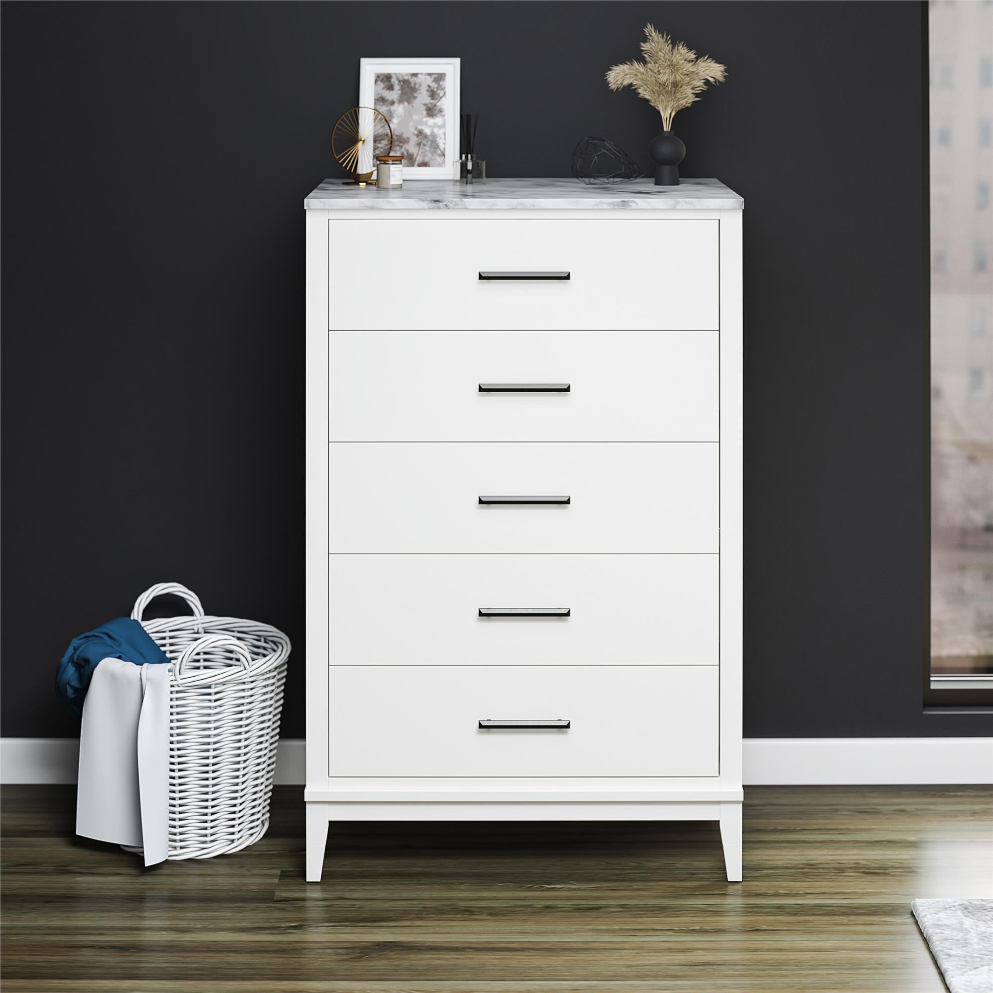 Ameriwood Home Madison Lane Tall 5 Drawer Dresser - - 35984657 - Mycitystee