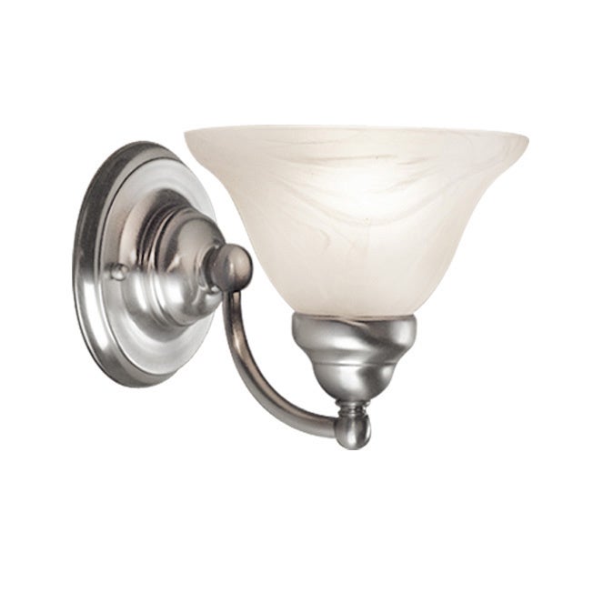 Woodbridge Lighting Anson 1-light Satin Nickel Bath Sconce - Mycitystee
