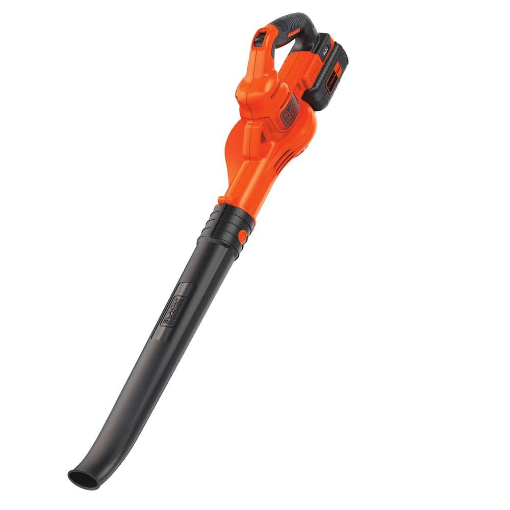 BLACK+DECKER 40V MAX 125 MPH 90 CFM Cordless Battery Powered Handheld Leaf Blower Kit with (1) 1.5Ah Battery & Charger LSW40C - Mycitystee