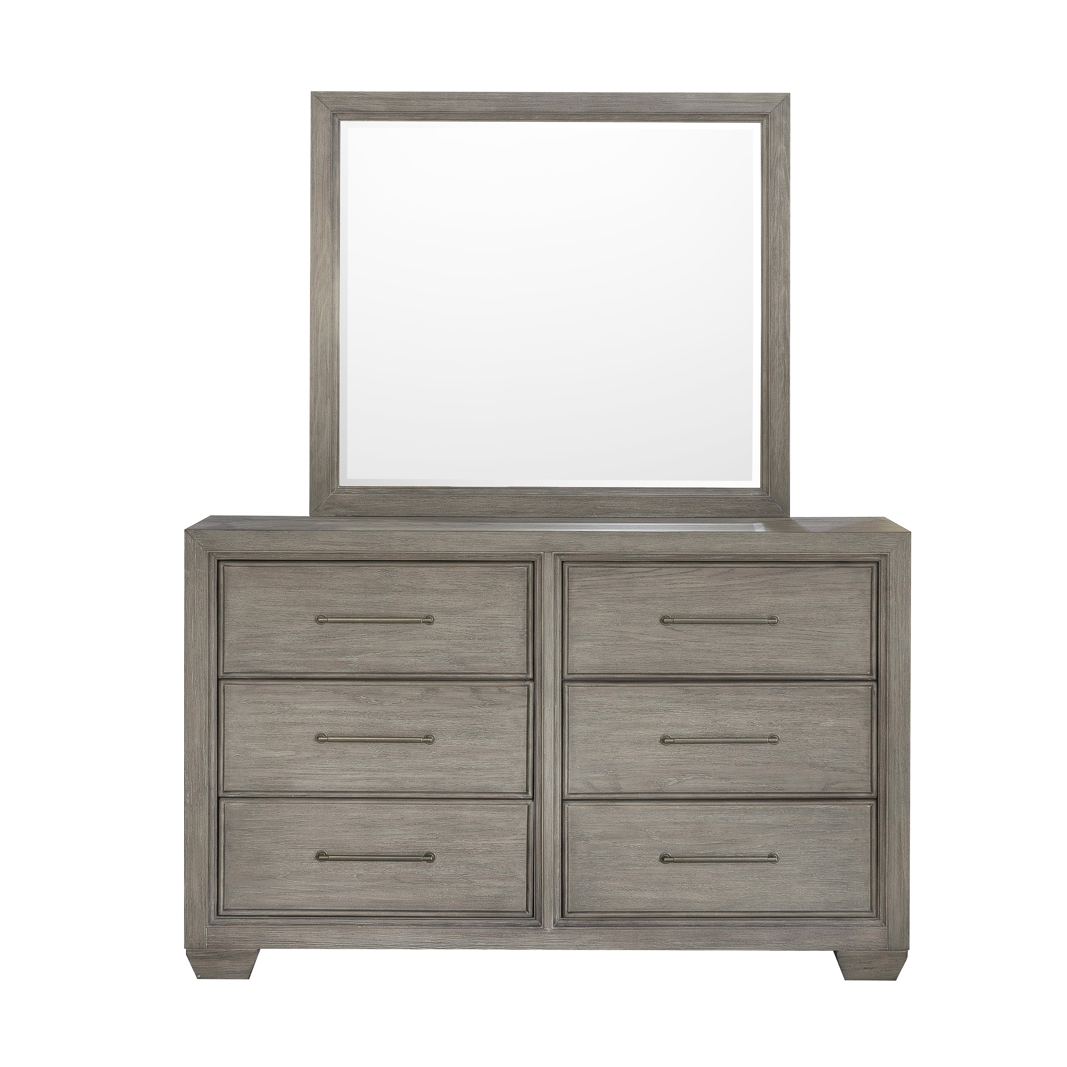 Andover 6 Drawer Dresser with Mirror - - 37590880 - Mycitystee