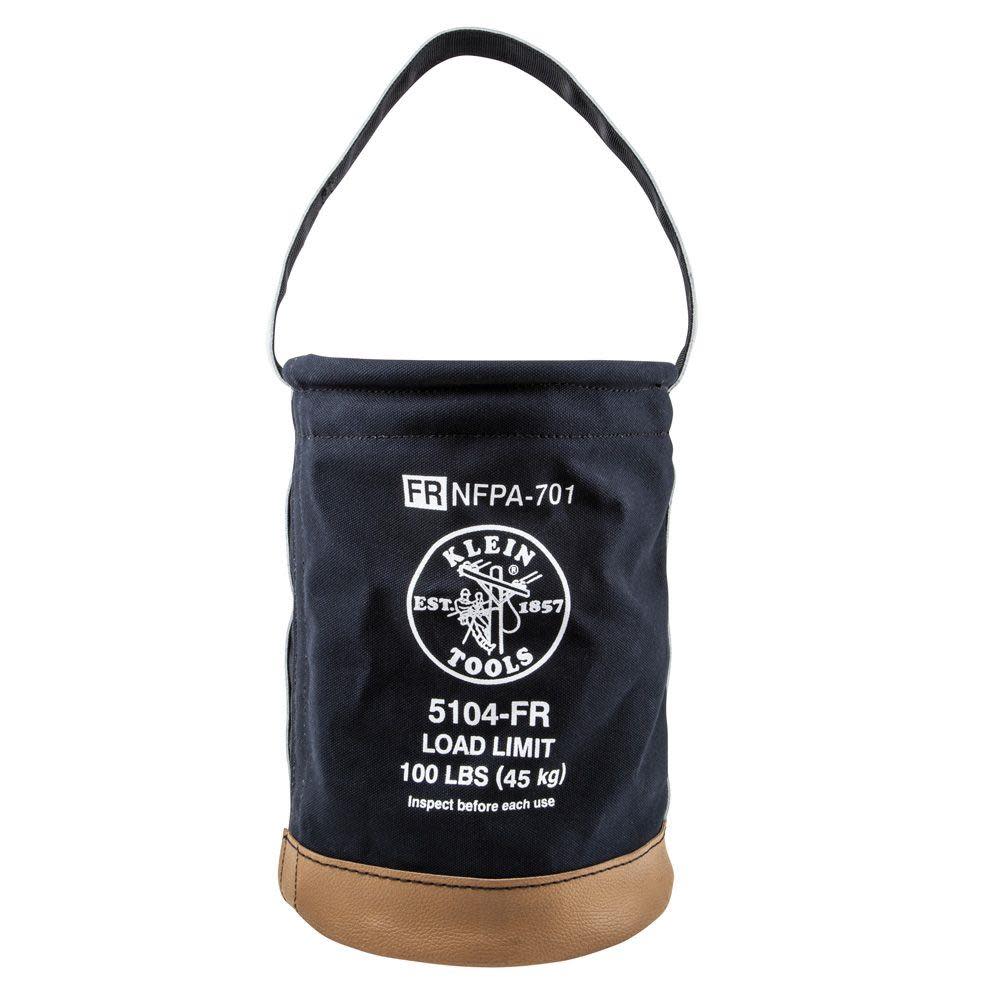 Klein Tools Flame-Resistant Canvas Bucket 5104FR from Klein Tools - Mycitystee
