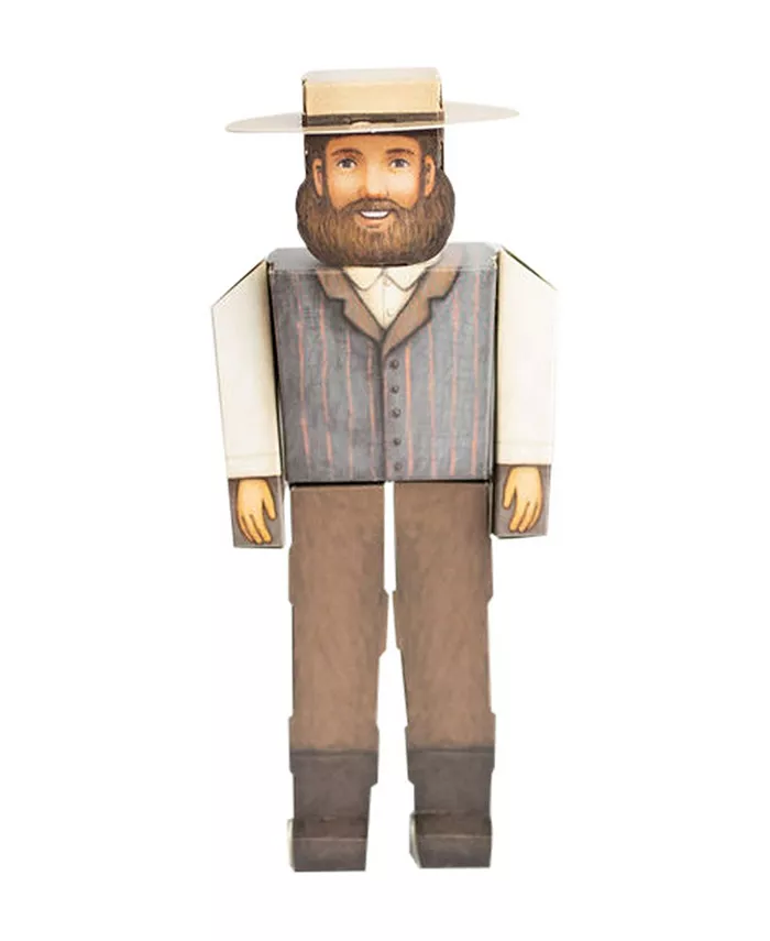 Cubles Little House On The Prairie Pa - A Buildable 3D STEM Toy - Mycitystee