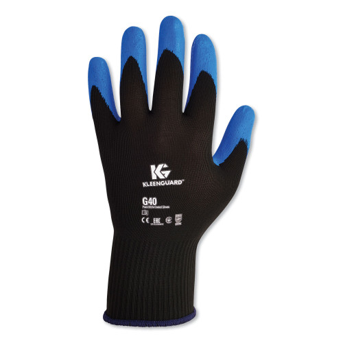 KleenGuard G40 Foam Nitrile Coated Gloves， 250 mm Length， X-Large/Size 10， Blue， 12 Pairs (40228) - Mycitystee
