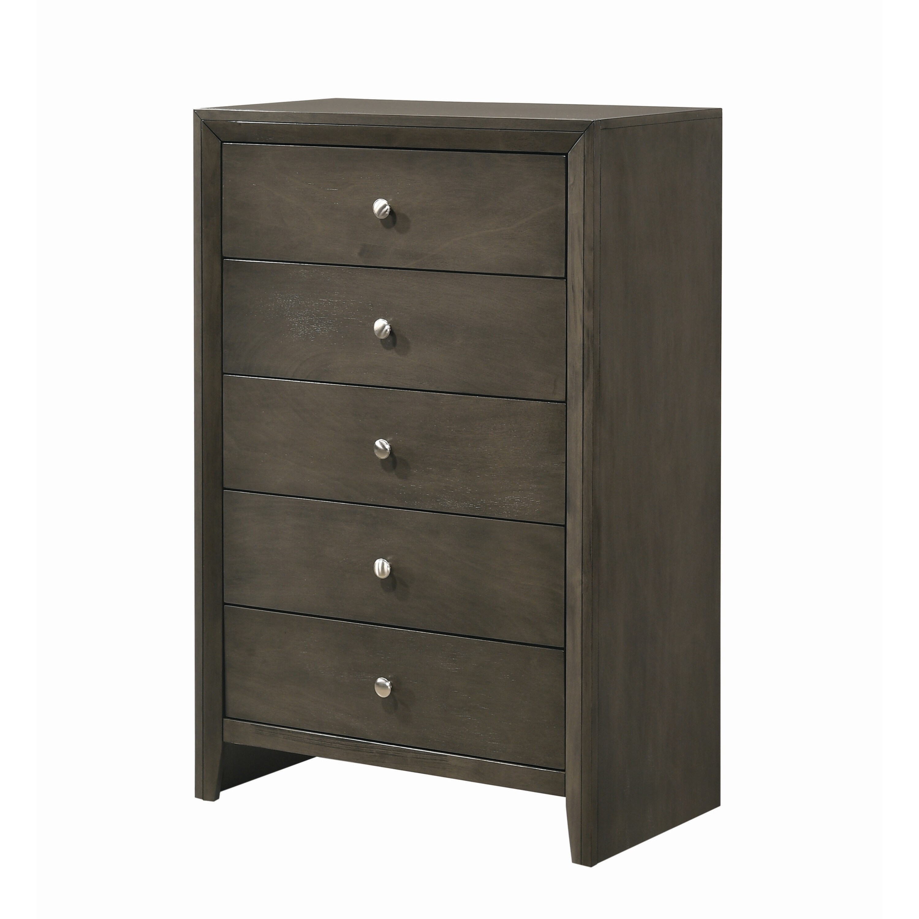 Coaster Furniture Serenity Mod Grey 5-drawer Chest - - 28108834 - Mycitystee