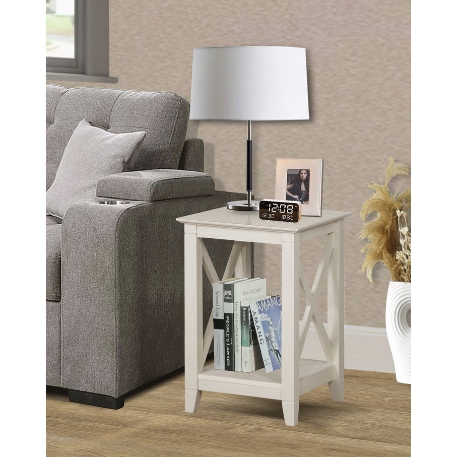Honduras End Table with Shelf - Mycitystee