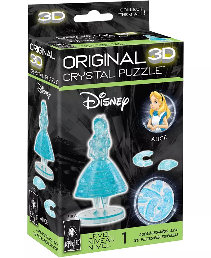 BePuzzled 3D Crystal Puzzle - Disney Alice - Mycitystee