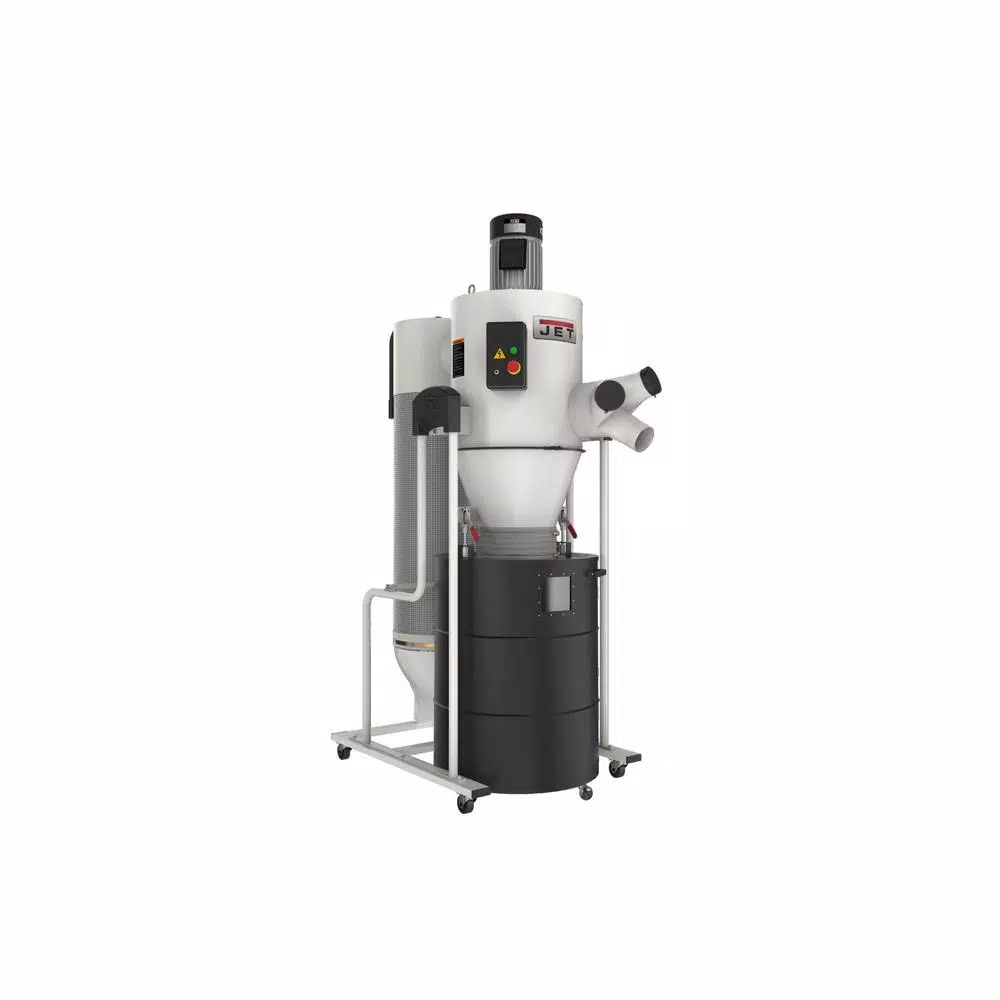 Jet JCDC-3 3HP 230-Volt Cyclone Dust Collector Kit and#8211; XDC Depot - Mycitystee