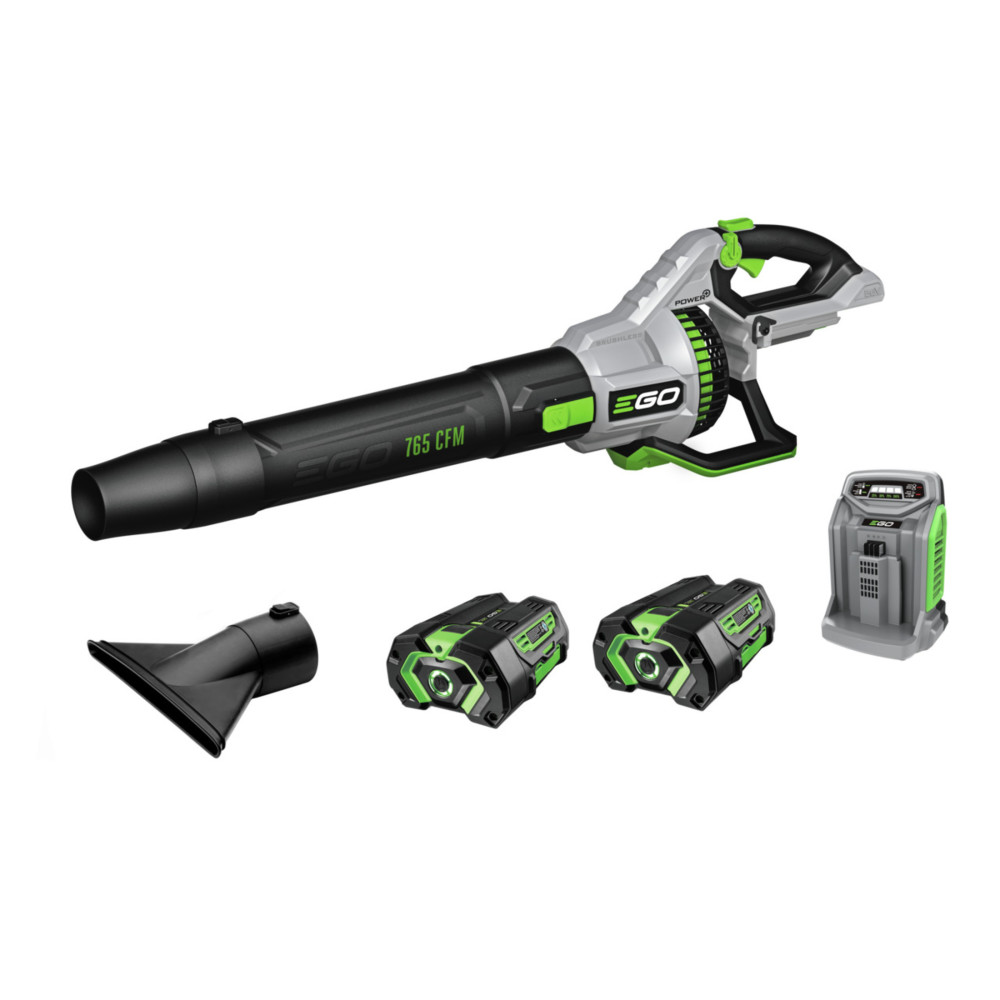 EGO POWER+ Blower 765 CFM Kit with 2 x 5Ah Batteries LB7654-2 from EGO - Mycitystee