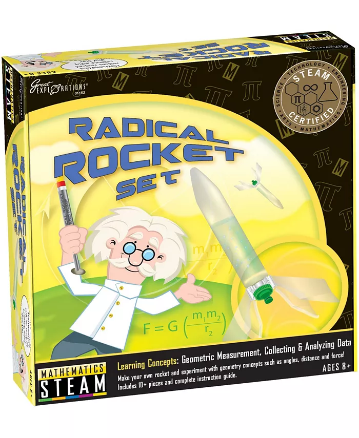 Great Explorations STEAM Learning System， Mathematics- Radical Rocket Set - Mycitystee