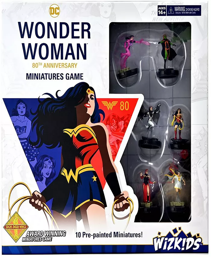 WizKids Games DC Comics HeroClix Wonder Woman 80th Anniversary Miniatures Game - Mycitystee
