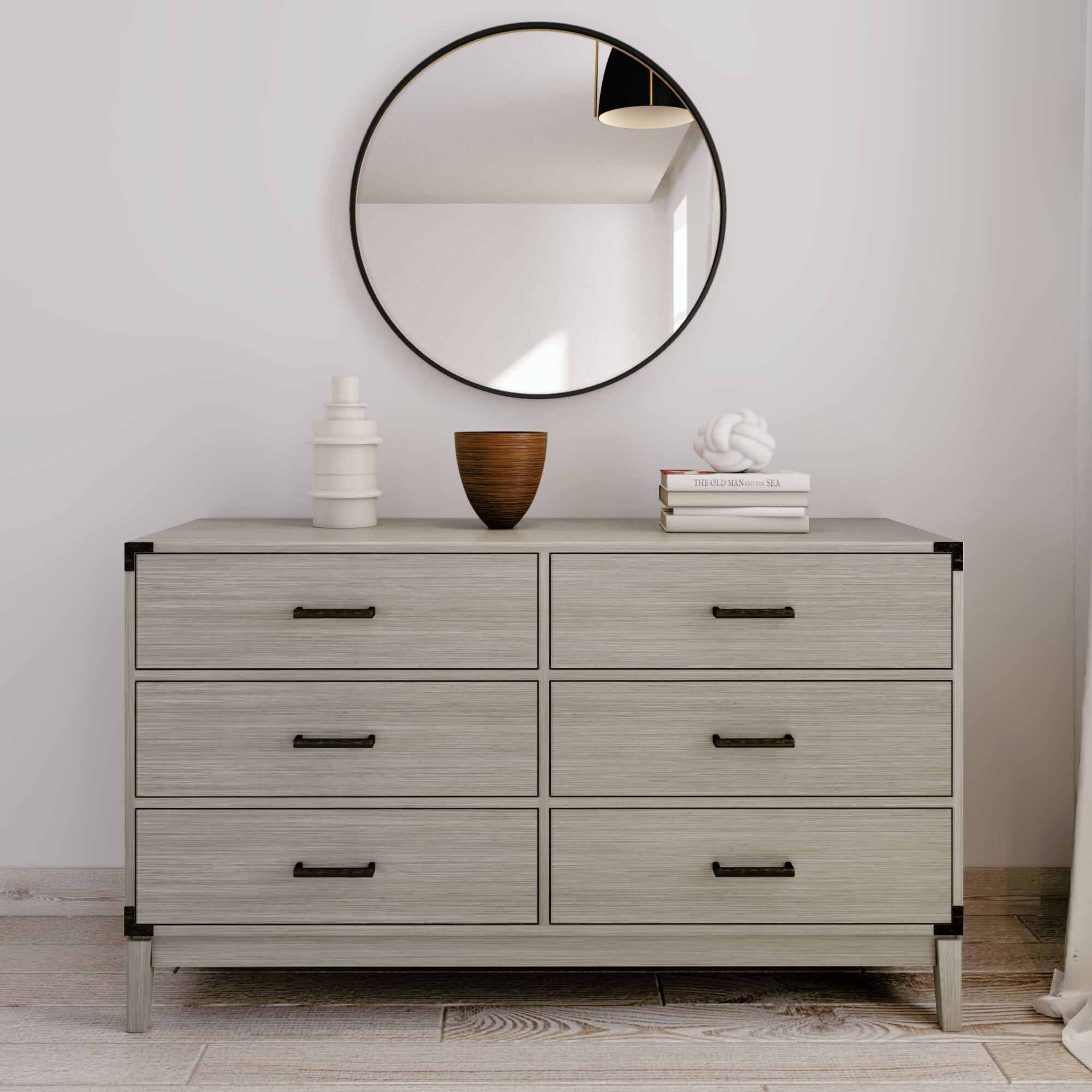 Plank and Beam Contempo 6 Drawer Dresser - - 37306458 - Mycitystee