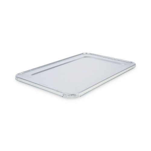 Boardwalk Aluminum Steam Table Pan Lids， Fits Full-Size Pan， Deep，12.88 x 20.81 x 0.63， 50/Carton (LIDSTEAMFL) - Mycitystee