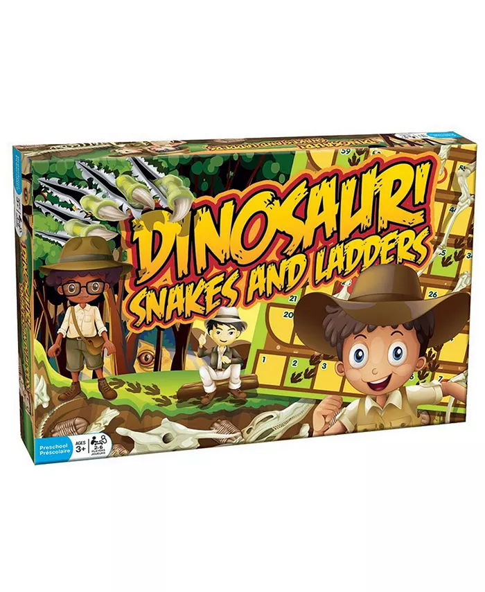 Outset Media Dinosaur! Snakes and Ladders - Mycitystee