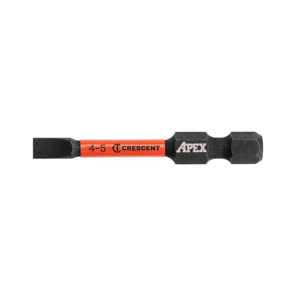 CRESCENT APEX Slotted Vortex Impact Power Bit 4-5 x 2 - Mycitystee