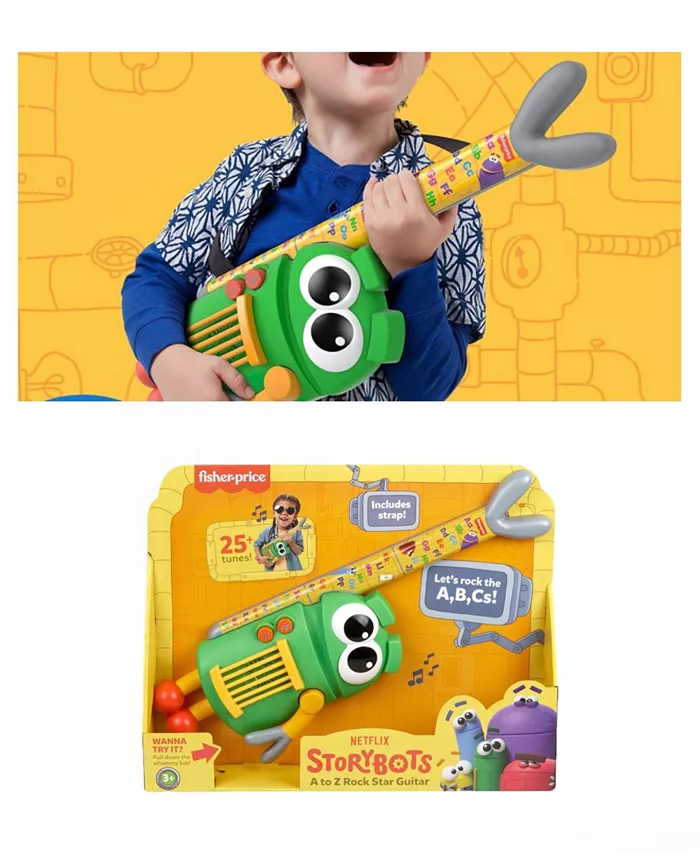 Fisher Price Rock Star Guitar Toy - Mycitystee