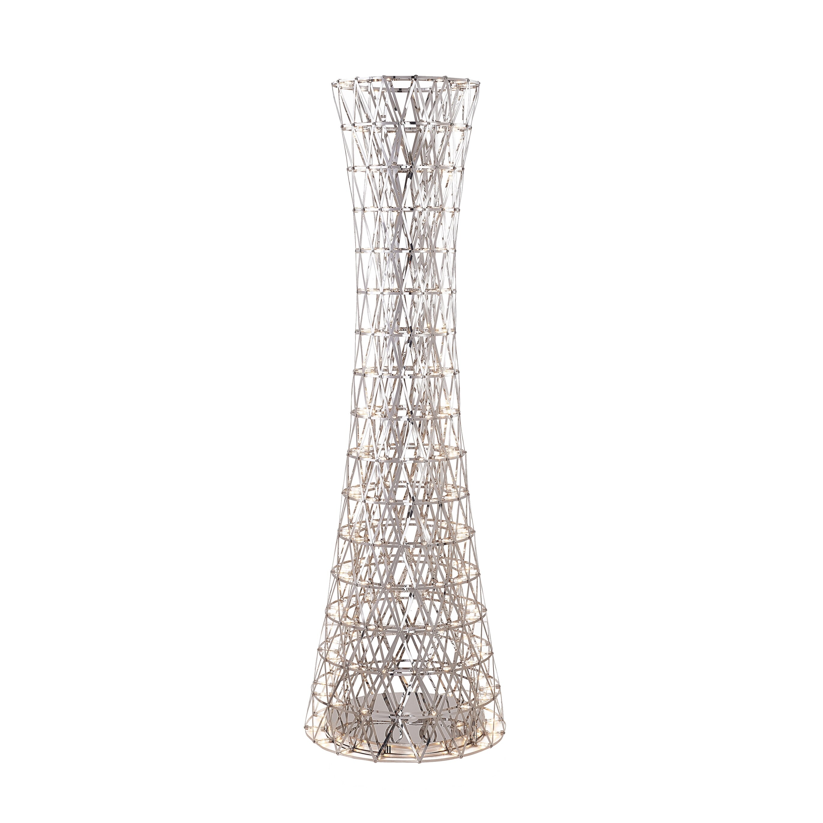 Chrome Stainless Steel LED Floor Lamp - Mycitystee