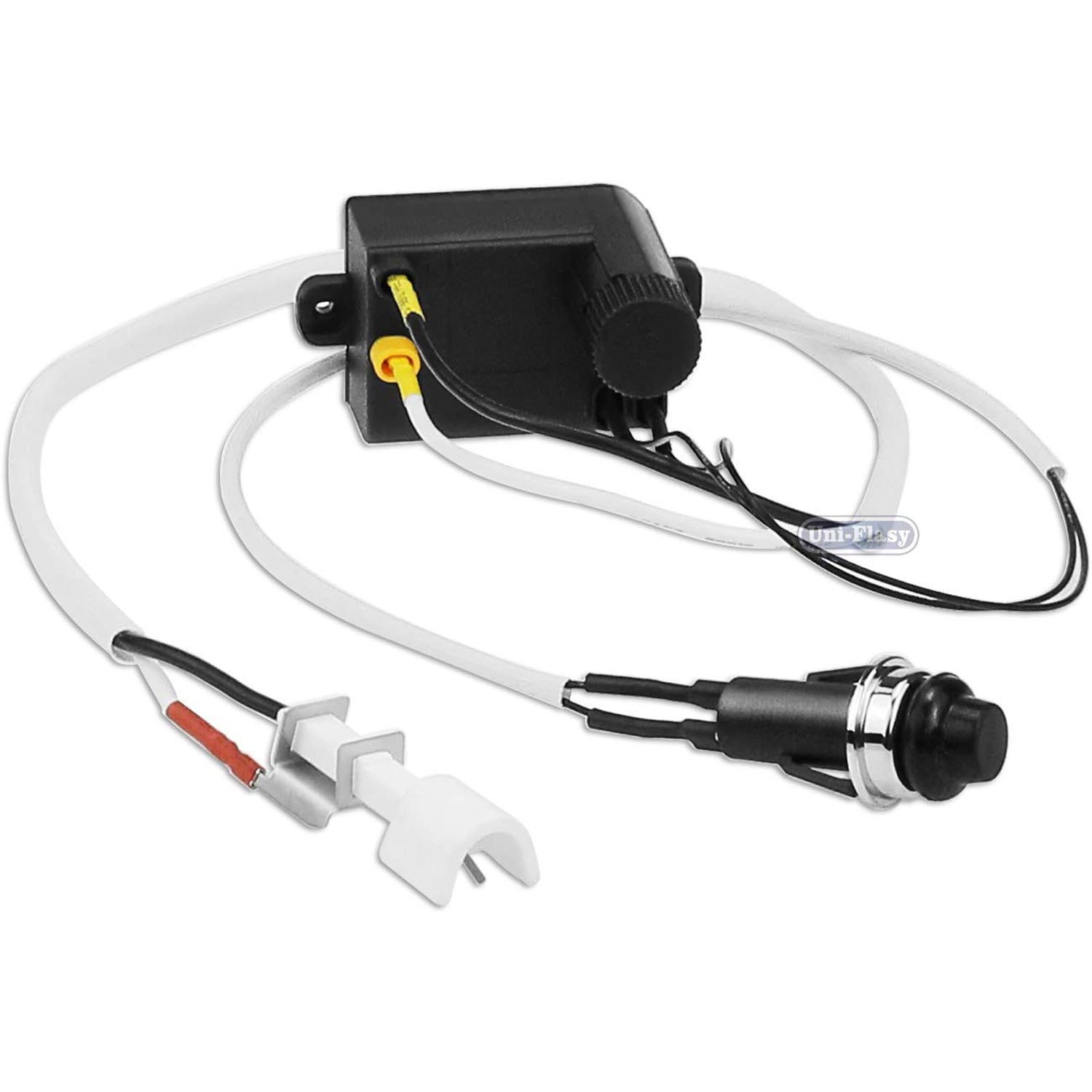 Igniter & Button Kit fits Weber Spirit Front Knobs Spirit E-210, S-210 Gas Grills, Weber 7642 Parts - Mycitystee