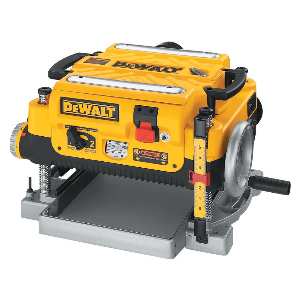 DEWALT Thickness Planer 13 2 Speed 3 Knife ; - Mycitystee