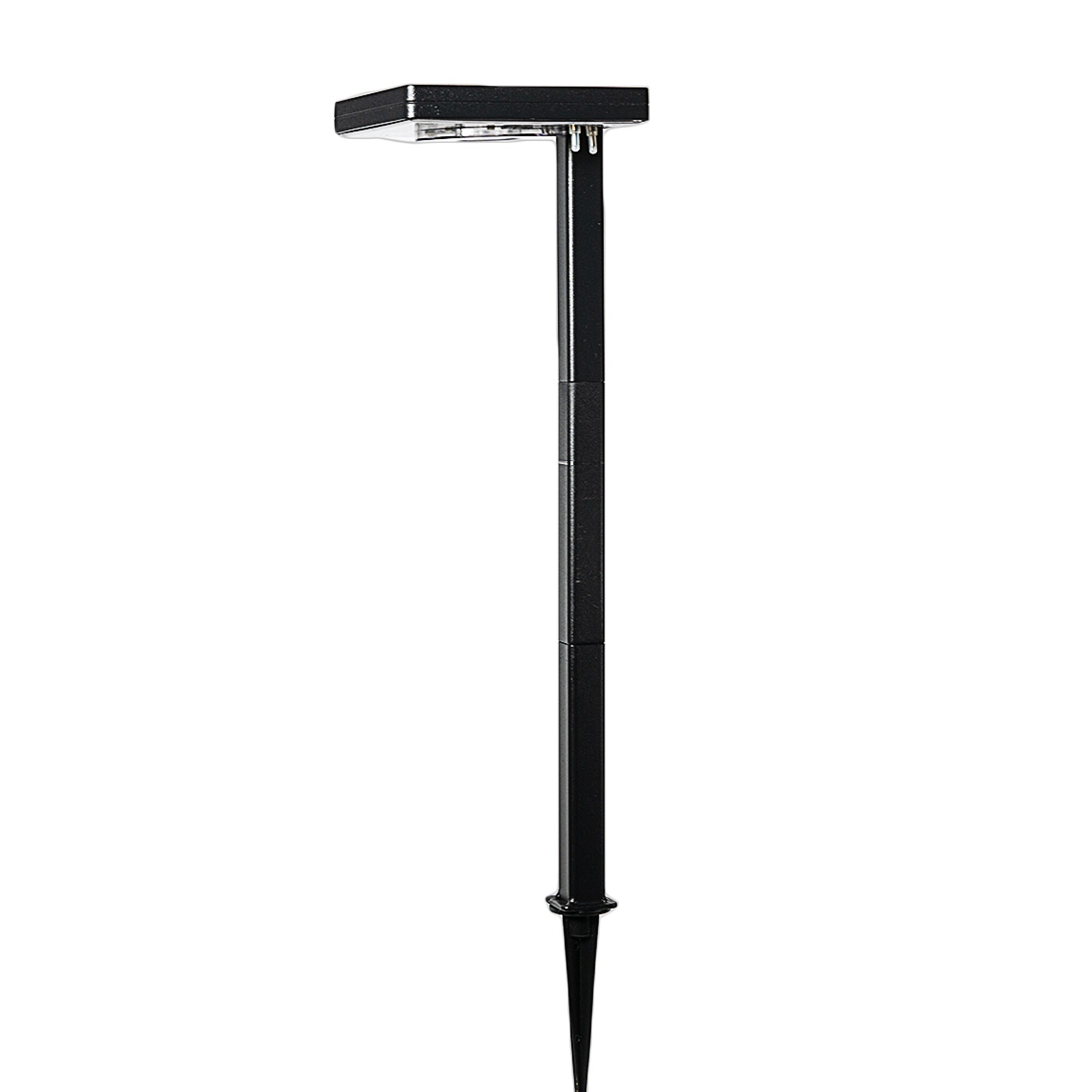 Contemporary Square Solar Path Light with 3 Ground Stake Mounting Options - Mycitystee