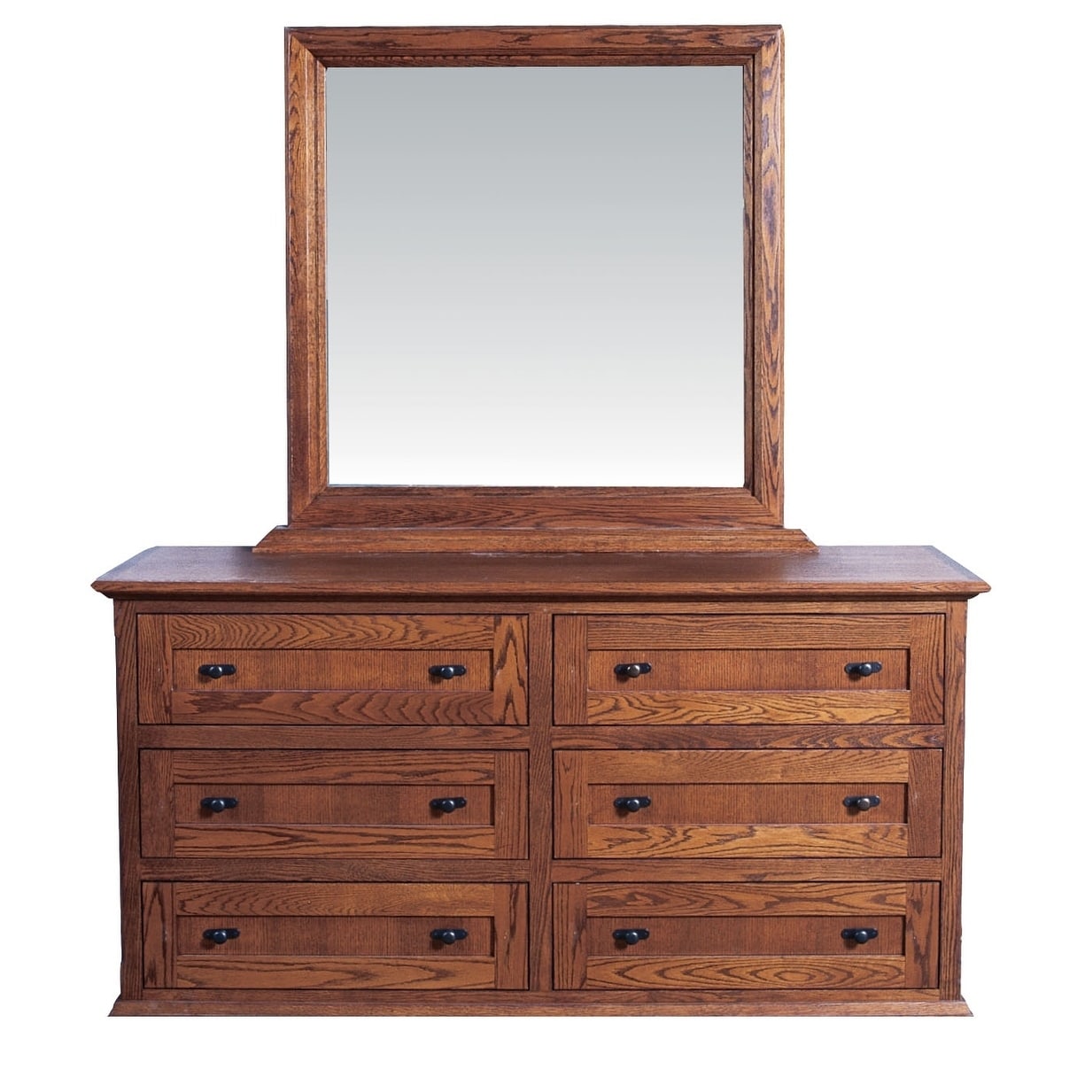 60w Mission Dresser and Mirror - - 26040898 - Mycitystee