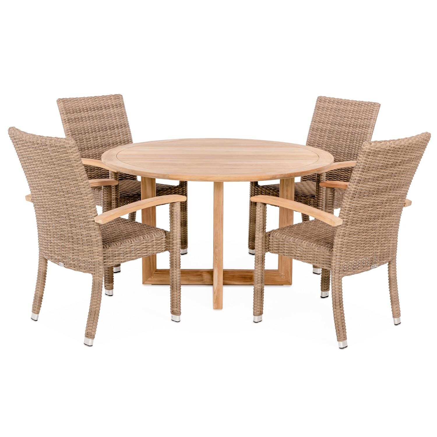 Signature Camellia/Harborview Round 50-Inch 5-Piece - Mycitystee