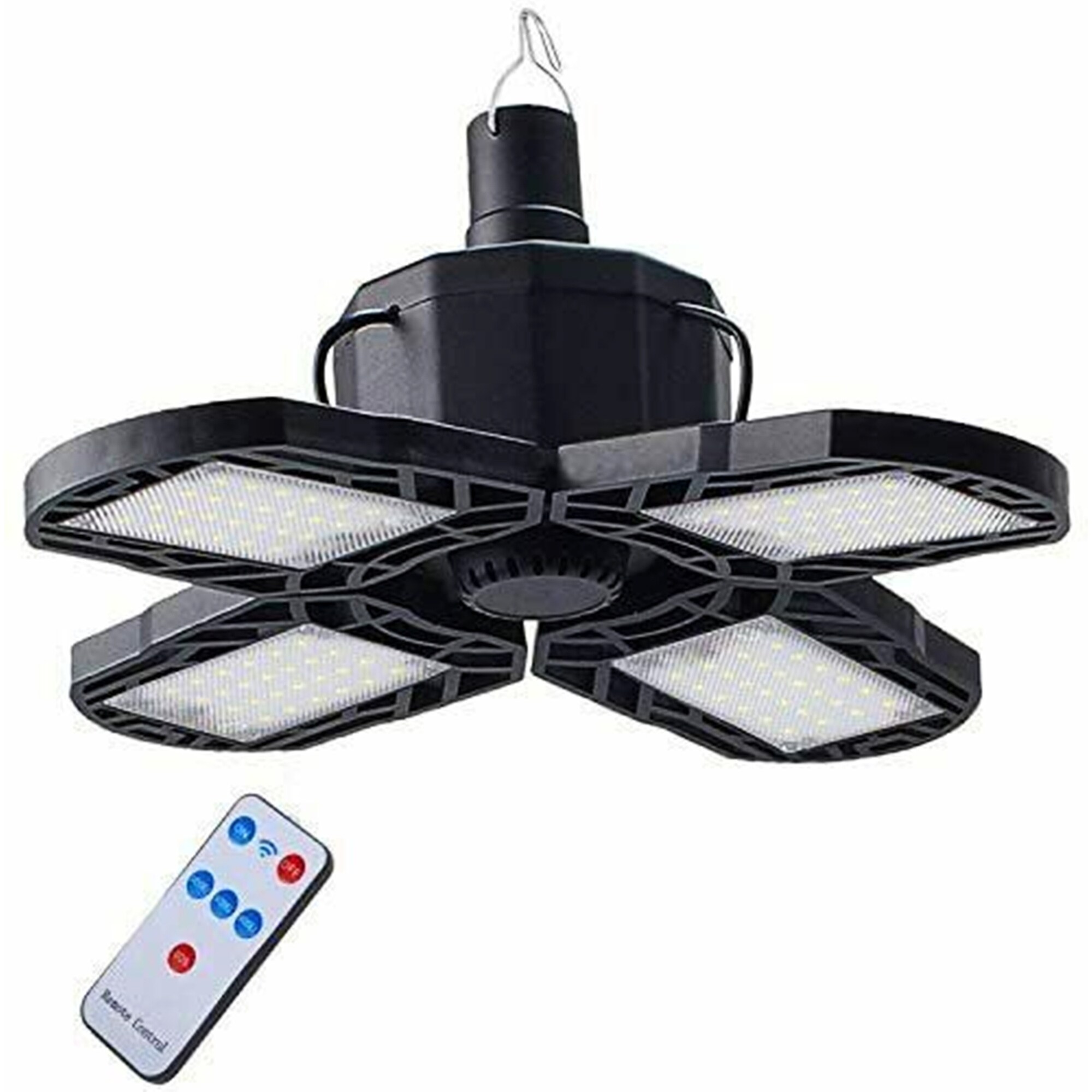 Solar Remote Garage Lights Portable USB Rechargeable - Mycitystee