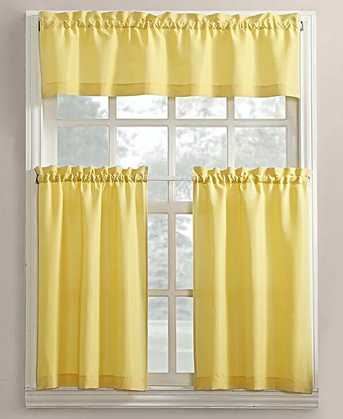 No. 918 Martine 3-Piece Kitchen Curtain Set - Mycitystee