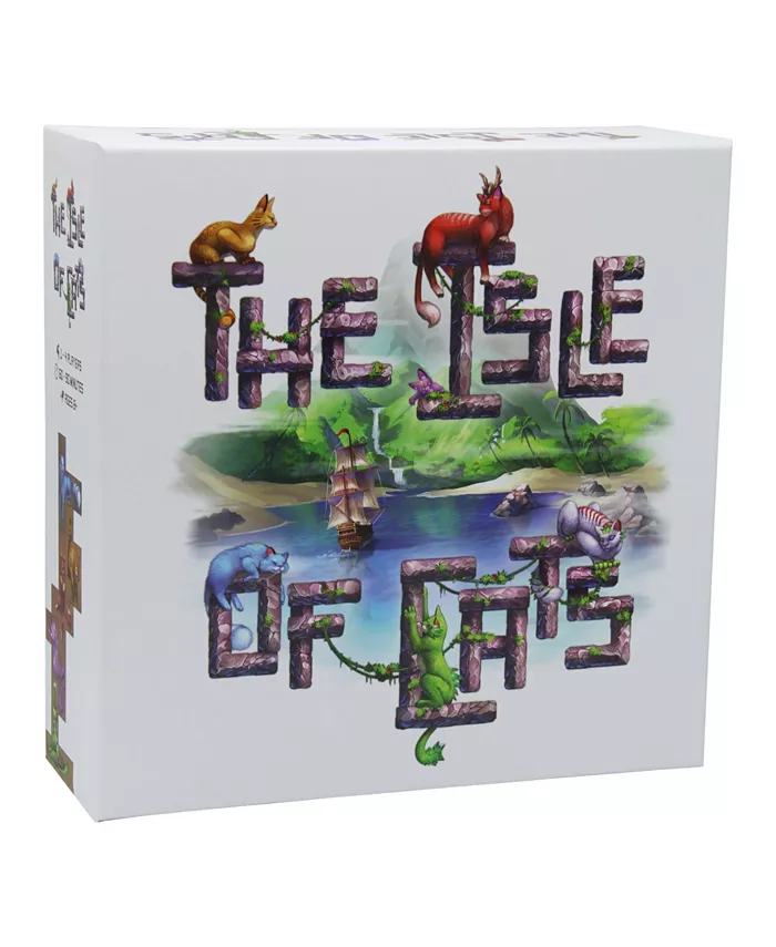 Vesuvius Media The Isle of Cats- Strategy Board Game - Mycitystee