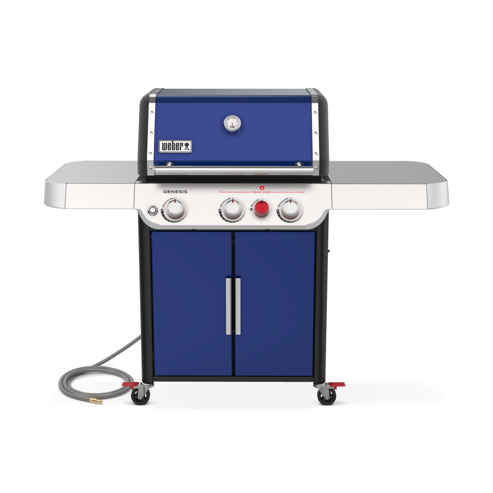 Weber Genesis SP-E-325S Grill Natural Gas 3 Burner Deep Ocean Blue - Mycitystee