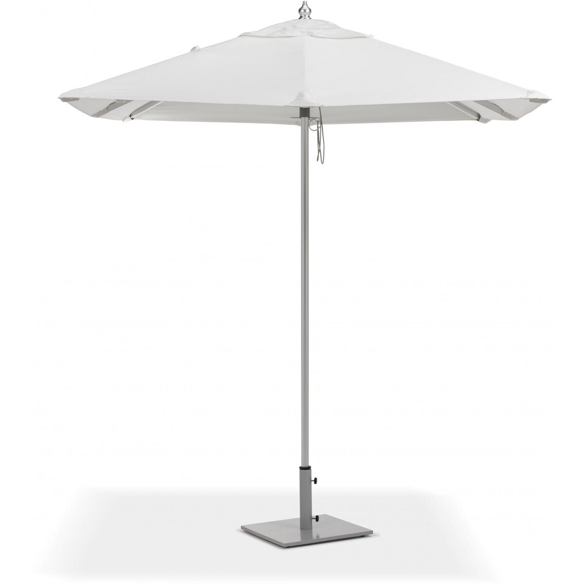 Oxford Garden 6 Ft. Square Aluminum Patio Market Umbrella W/ Push Lift - Mycitystee
