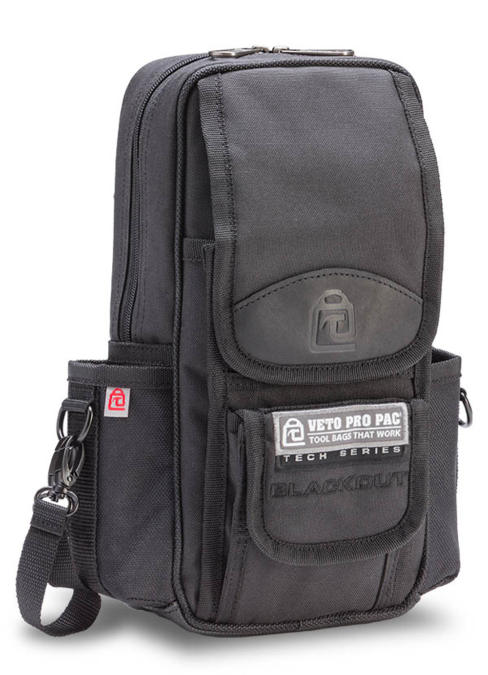 VETO PRO PAC Tall Meter Tool Pouch Bag， Blackout - Mycitystee