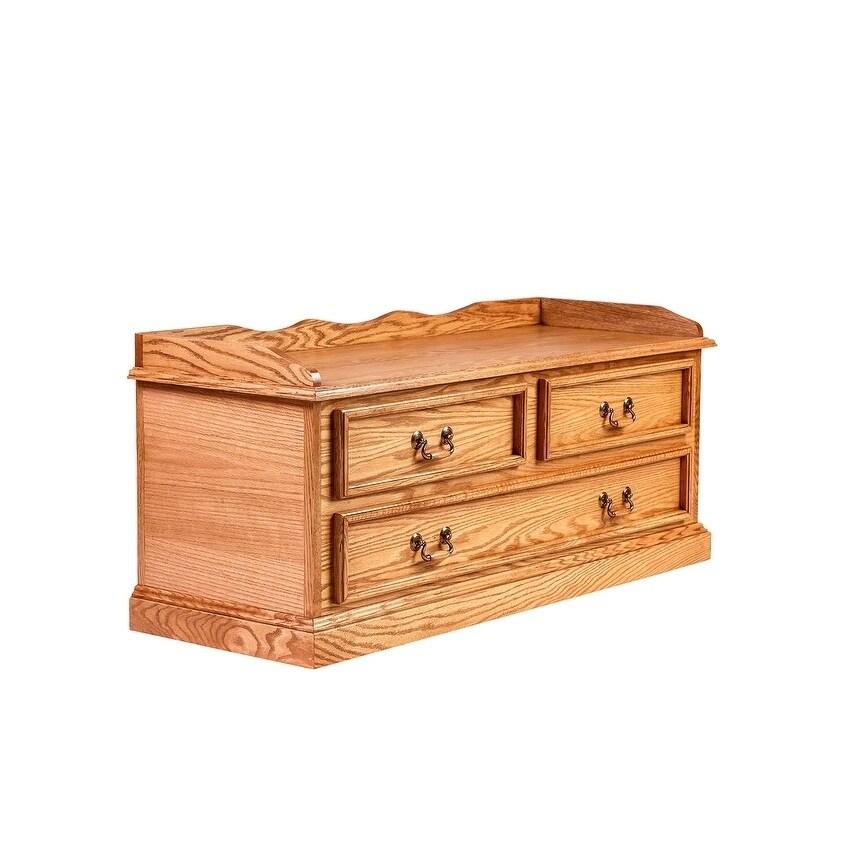 Traditional Oak Cedar Chest 48W x 21H x 18D - - 26040578 - Mycitystee