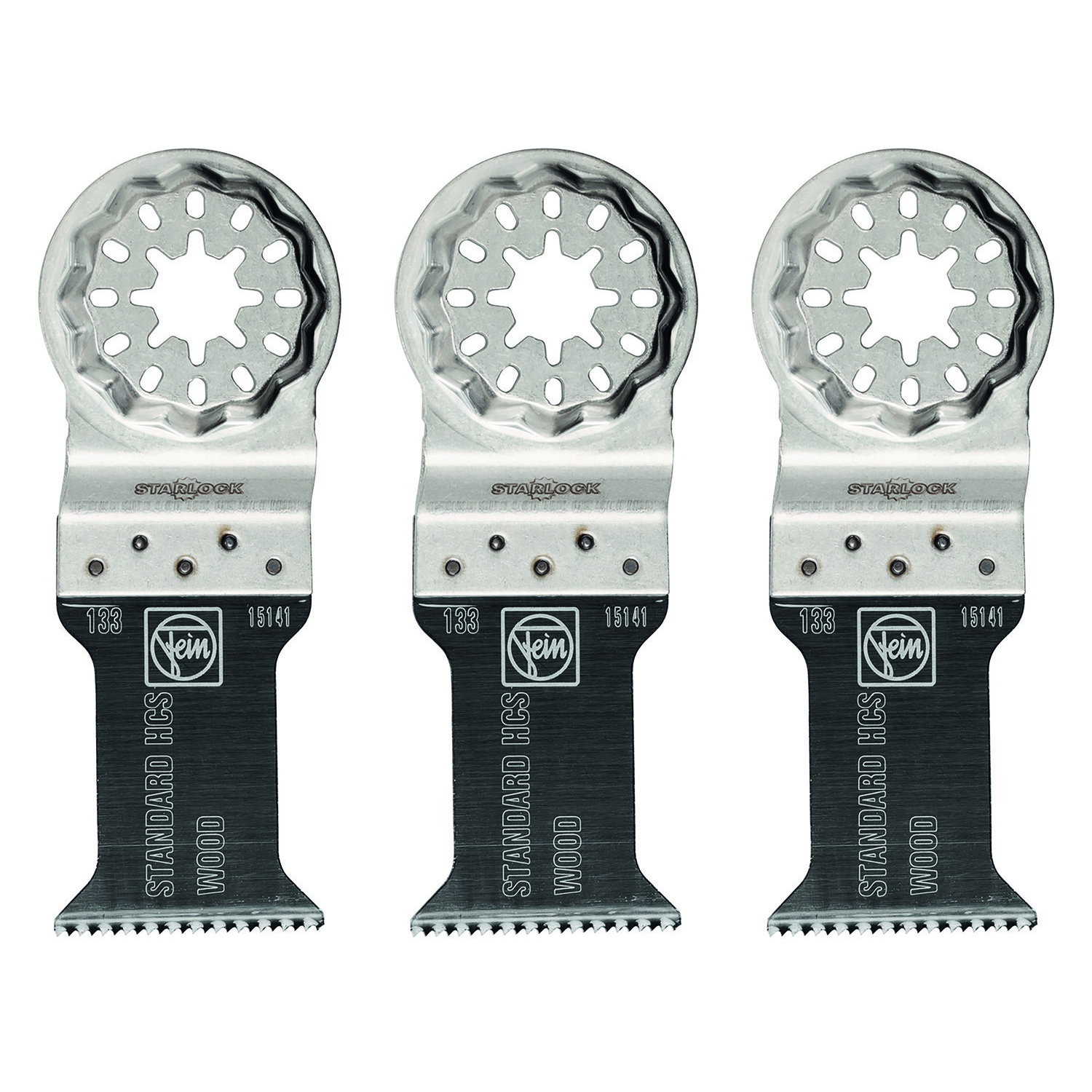 Fein Starlock 1-3/8 in. X 1-3/8 in. L Steel E-Cut Saw Blade 3 pk - Mycitystee