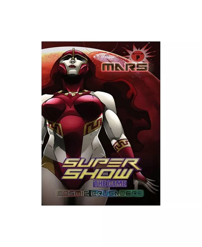 GTS Distribution Supershow Cosmic Crusader Mars Wrestling Card and Dice Game - Mycitystee