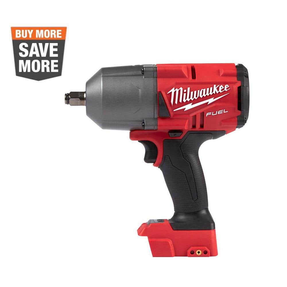 Milwaukee M18 FUEL 18V Lithium-Ion Brushless Cordless 1/2 in. Impact Wrench with Friction Ring (Tool-Only) 2767-20 - Mycitystee