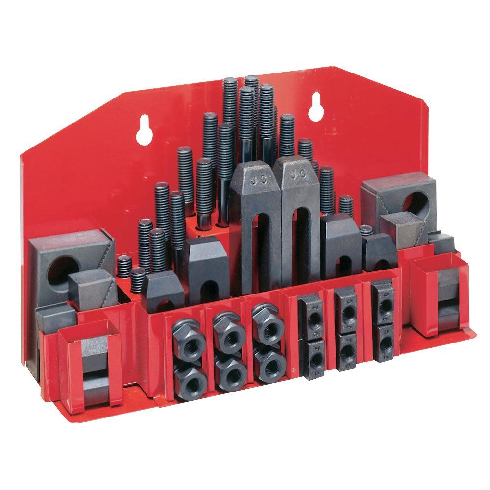 JET CK-58 Clamping Kit 52-pc with Tray for 3/4 In. T-Slot 660058 from JET - Mycitystee