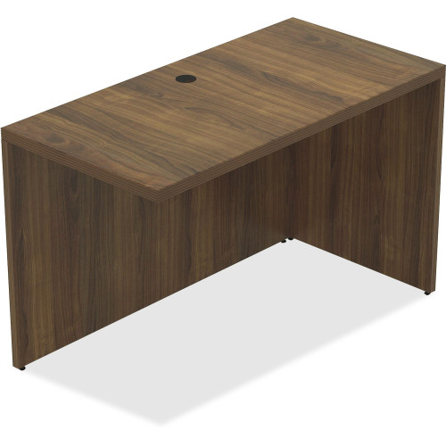 Lorell Chateau Series Walnut Laminate Desking Return (34323) - Mycitystee