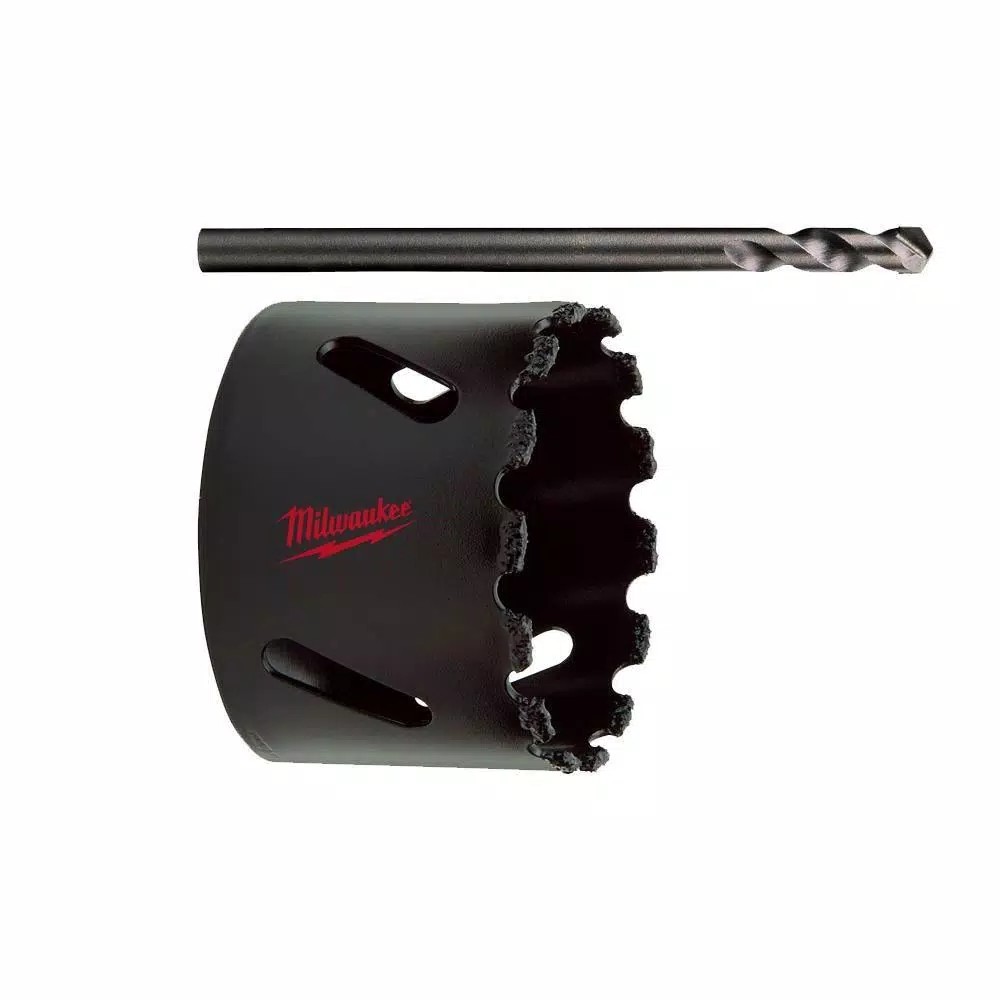 Milwaukee 1-1/4 in. Carbide Grit Hole Saw with Pilot Bit and#8211; XDC Depot - Mycitystee