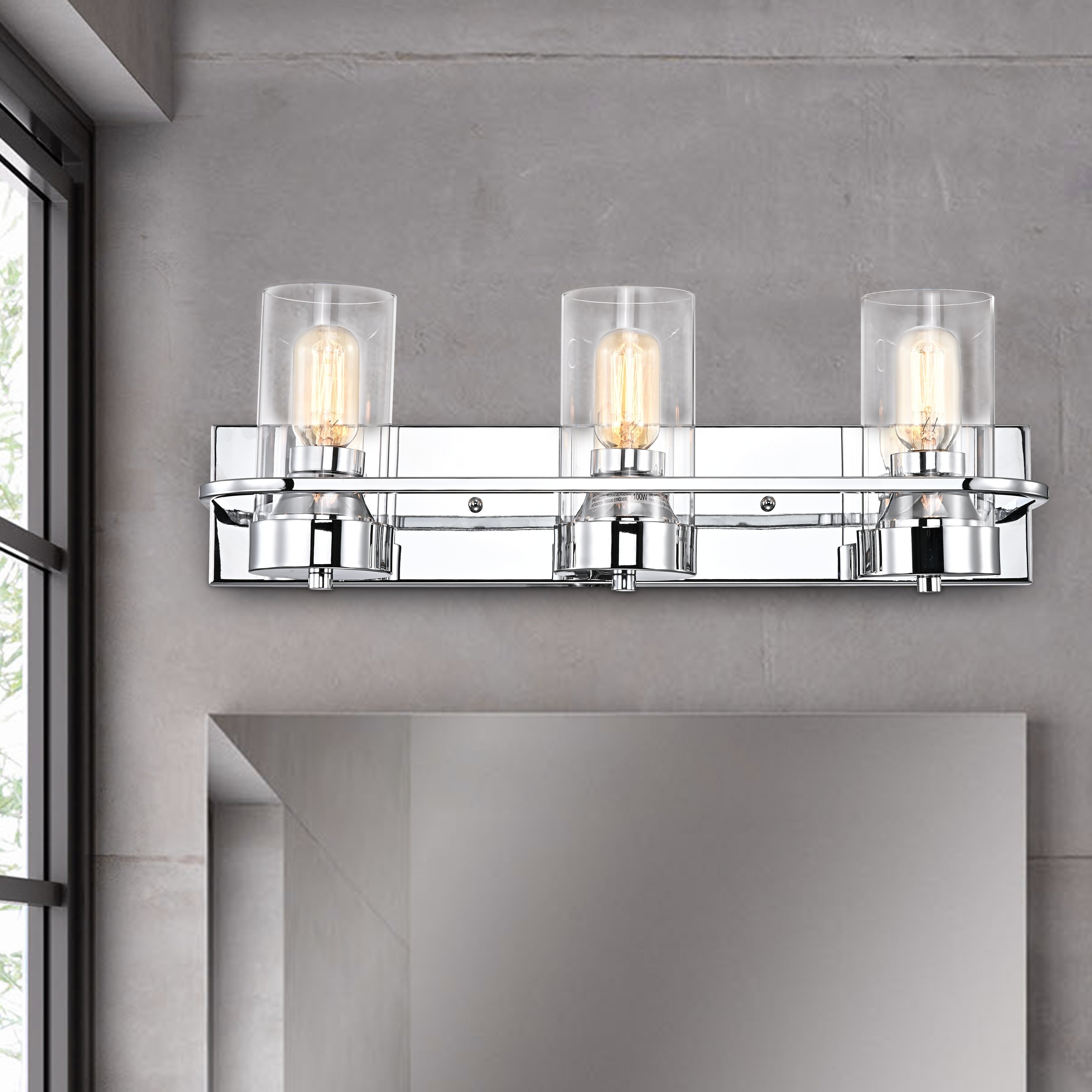 Copper Grove Pal 3-light Chrome Bath/Vanity Fixture - Mycitystee
