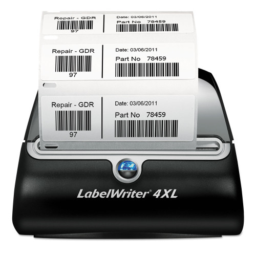 DYMO LabelWriter 4XL Label Printer， 53 Labels/min Print Speed， 7.3 x 7.8 x 5.5 (1755120) - Mycitystee