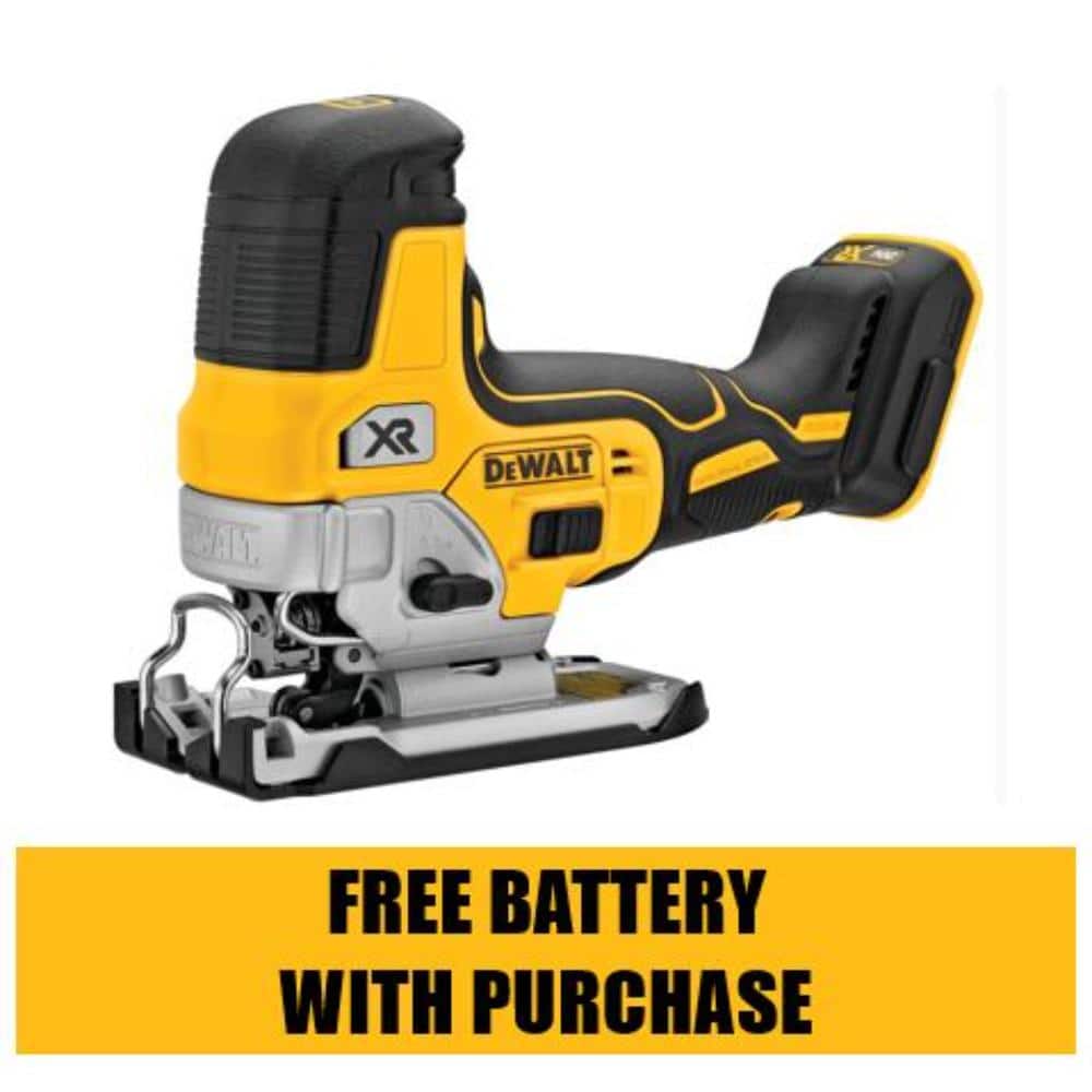 DEWALT 20V MAX XR Cordless Barrel Grip Jigsaw (Tool Only) DCS335B - Mycitystee