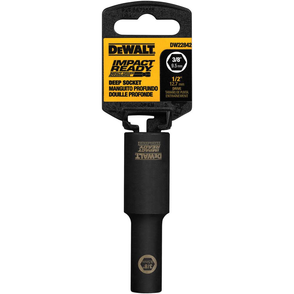 DEWALT 1-1/16 In. Deep 1/2 In. Drive 6 Pt. Socket DW22952 from DEWALT - Mycitystee