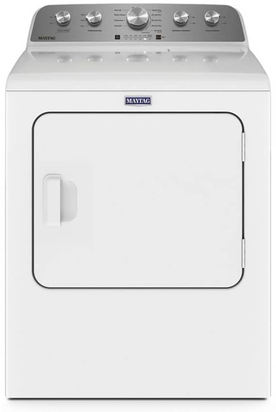 Maytag 7 Cu. Ft. White Gas Dryer With Extra Power - Mycitystee