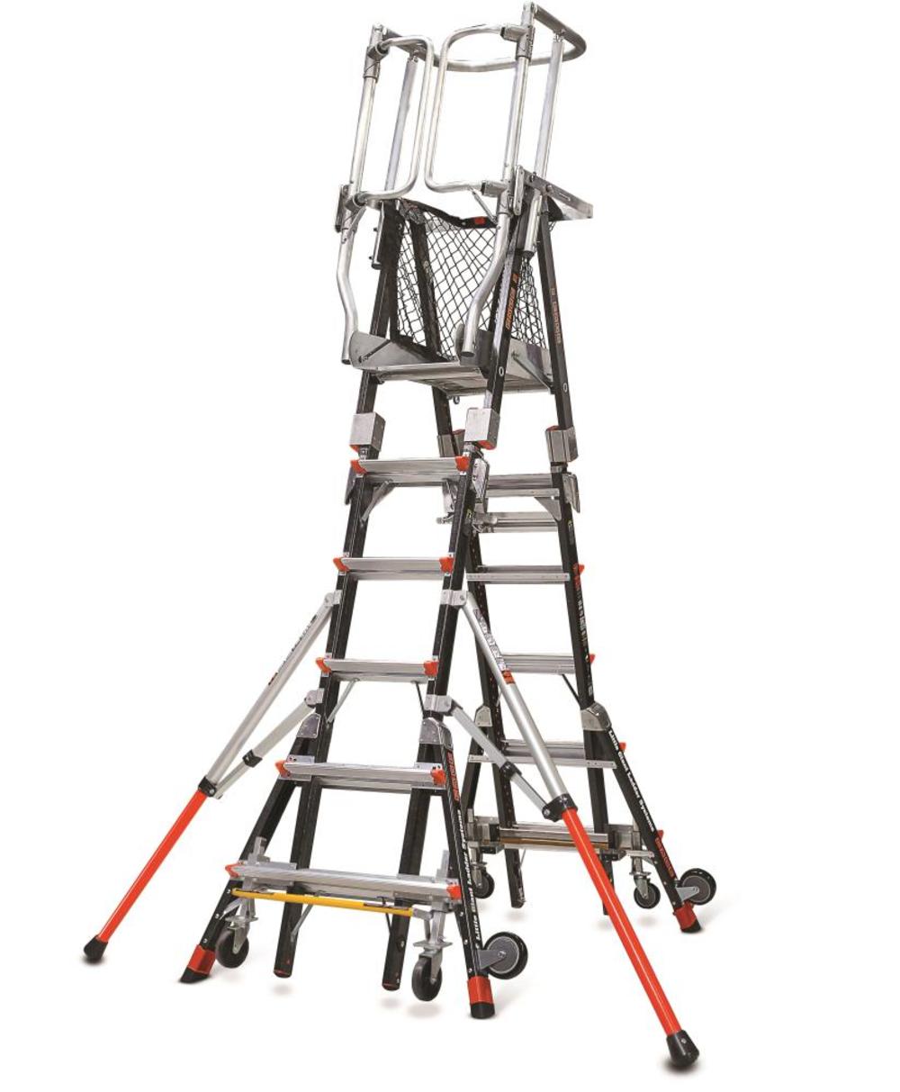 Compact Cage Model 6 Ft. to 10 Ft. IAA FG w/ Side Tip Outrigger and Wheel Lift - Mycitystee