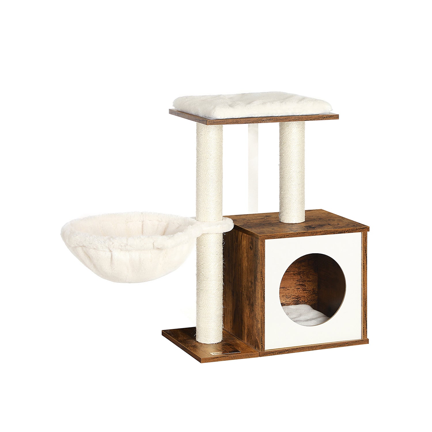 Feandrea Small Cat Condo with Scratching Posts - Mycitystee