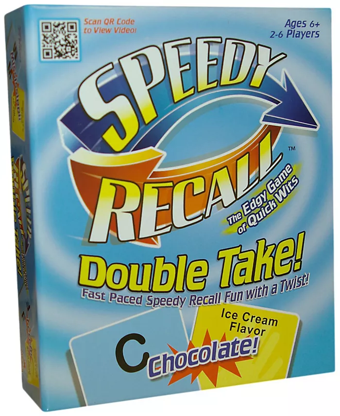 University Games Speedy Recall DoubleTake - Mycitystee