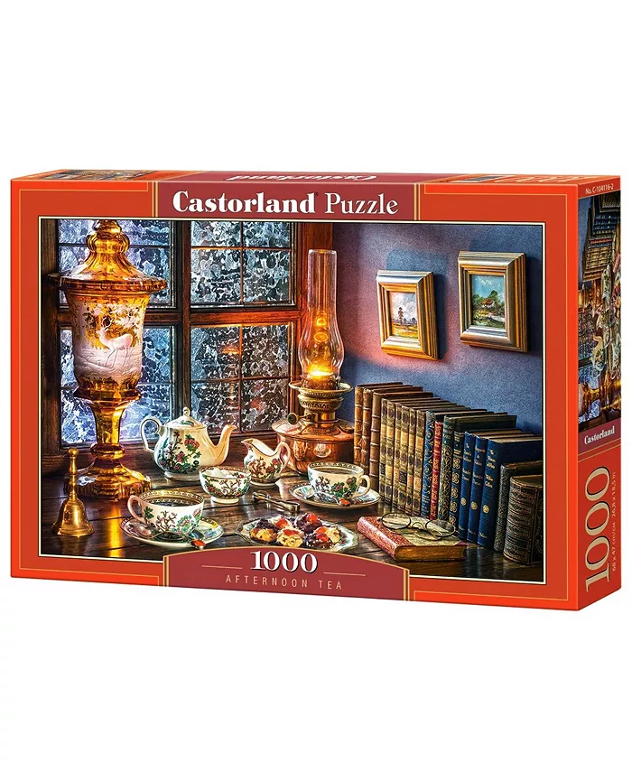 Castorland Afternoon Tea Jigsaw Puzzle Set， 1000 Piece - Mycitystee